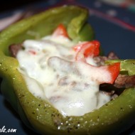 Philly Cheese Steak Stuffed Peppers