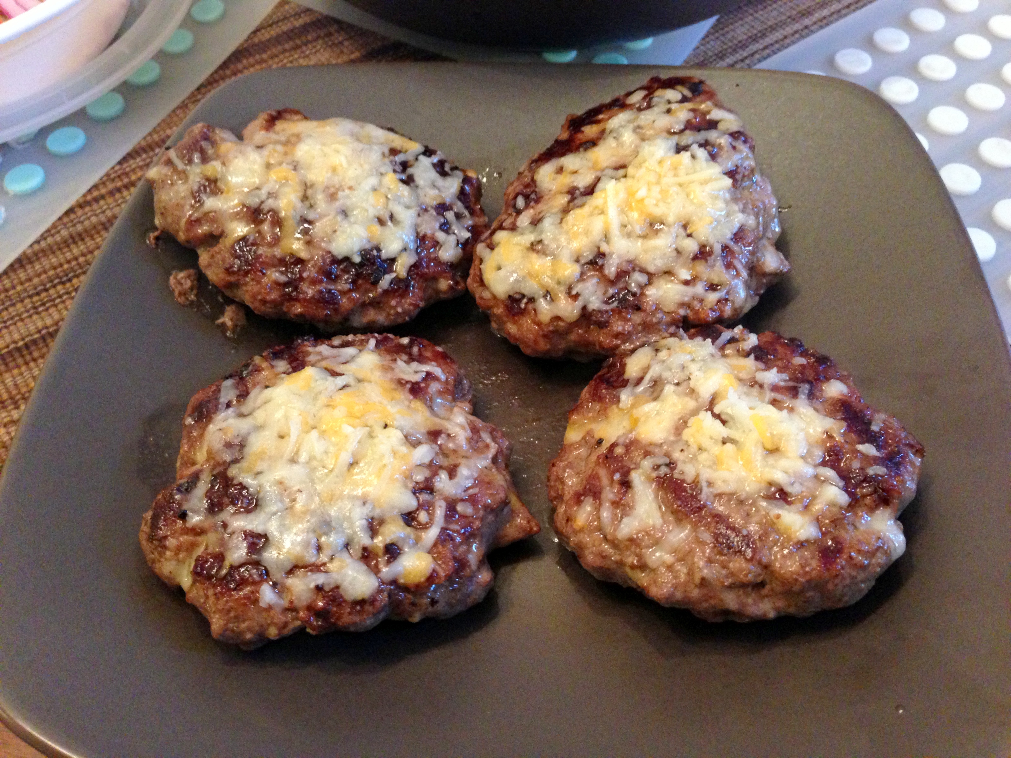 Stuffed Bacon Cheeseburgers