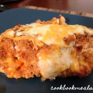 Baked and Stuffed Buffalo Chicken