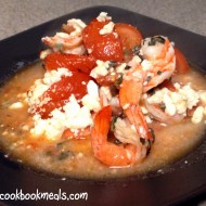 Baked Greek Shrimp with Tomatoes & Feta