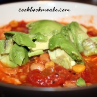Slow Cooker Southwestern Chicken with Corn & Beans