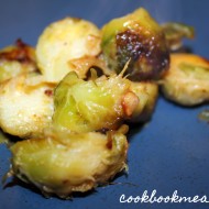 Pan Roasted Lemon Brussels Sprouts