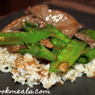 Beef and Snow Pea Stir Fry