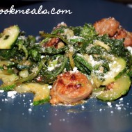Zucchini, Sausage, and Broccoli Rabe