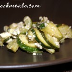 Squash Noodles with Chicken, Feta, and Spinach