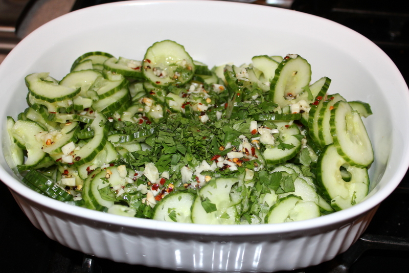Spicy Cilantro Lime Cucumber Salad (17)
