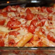 Baked Ziti with Cherry Tomatoes