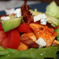 Buffalo Chicken BLAT Lettuce Wraps