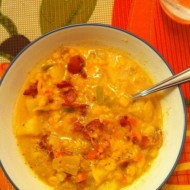Corn, Bacon, and Potato Chowder