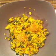 Couscous with Sausage and Spinach