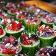Greek Cucumber Cups
