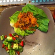 Moo Shu Pork Lettuce Wraps