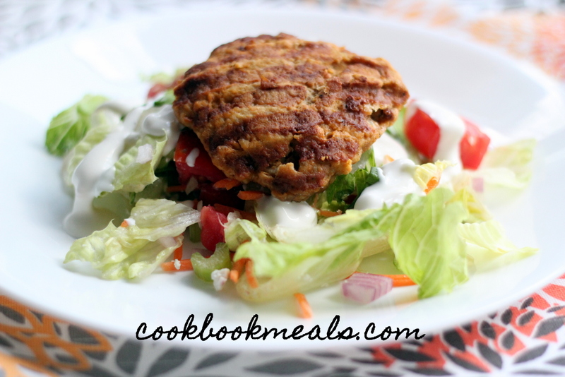 Buffalo Chicken Burger Salad (23)