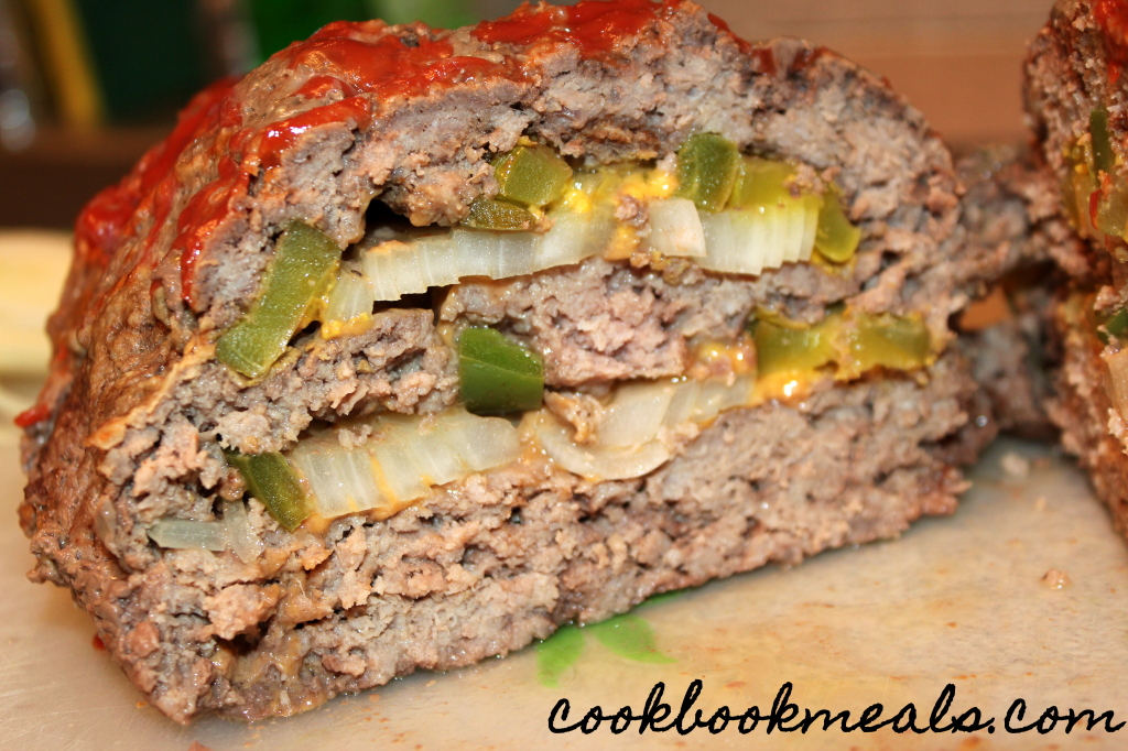 slow cooker cheeseburger meatloaf