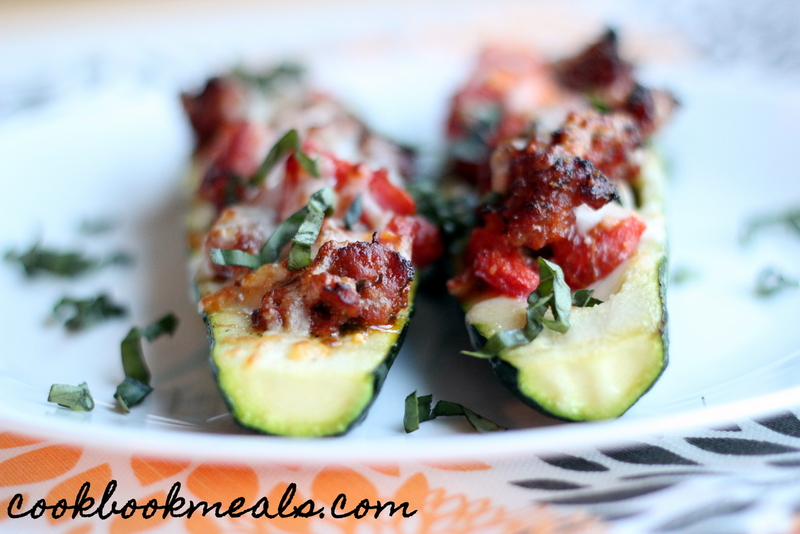 Sausage and Tomato Stuffed Zucchini (35)